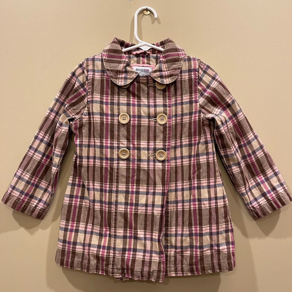Oshkosh B’gosh Plaid Jacket size 2T